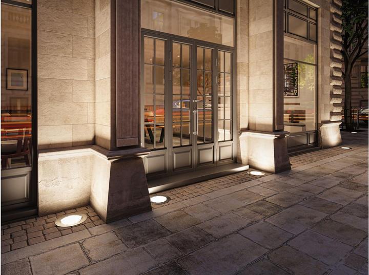 Actual product image Paulmann Durea recessed floor luminaire (1600 lm, IP67)