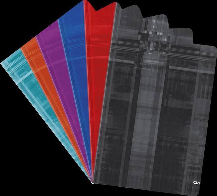 Image du produit Clairefontaine Calepin (A4, À rayures, Couverture rigide)