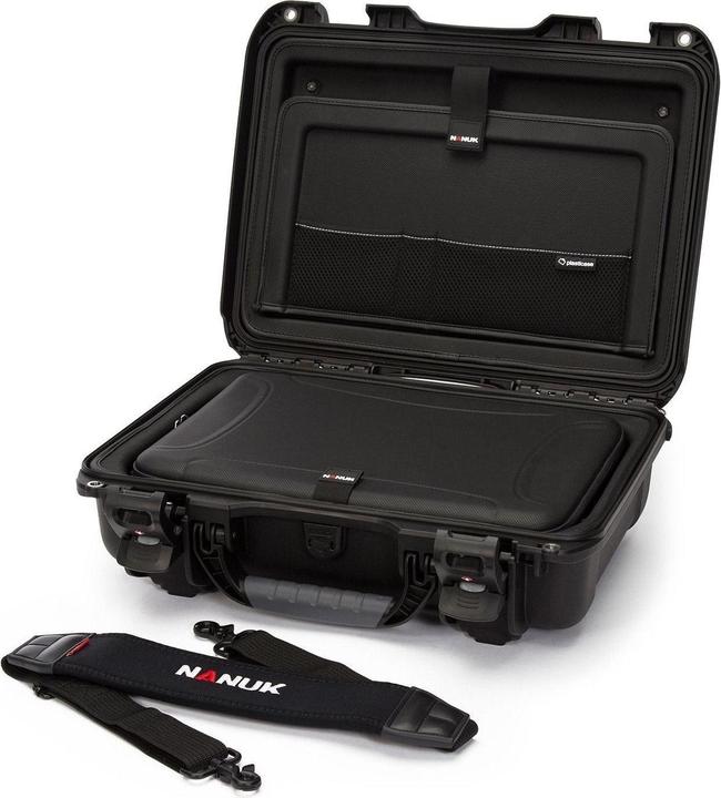 Produktbild Nanuk 923 Case w/Laptop kit, w/strap - Black (Fotokoffer, 32.83 l)