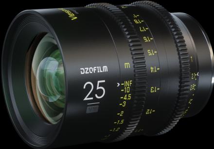Actual product image Dzofilm Vespid 25mm T 2.1 Cine PL Mount (Manual Focus) (PL, full size)