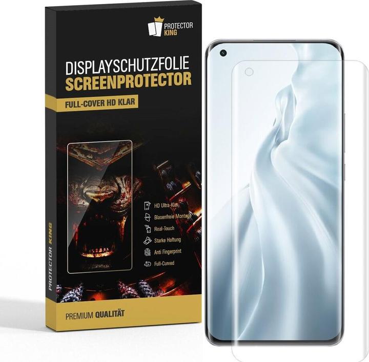 Produktbild Protectorking 4x Premium Displayschutzfolie 3D KLAR (4 Stück, Xiaomi Mi 11)