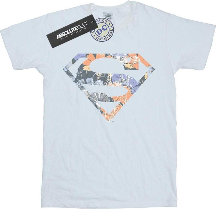 Produktbild Superman Floral Logo 2 TShirt (L)