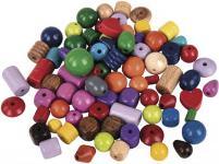 Produktbild Rayher Holz-Perlen, bunt