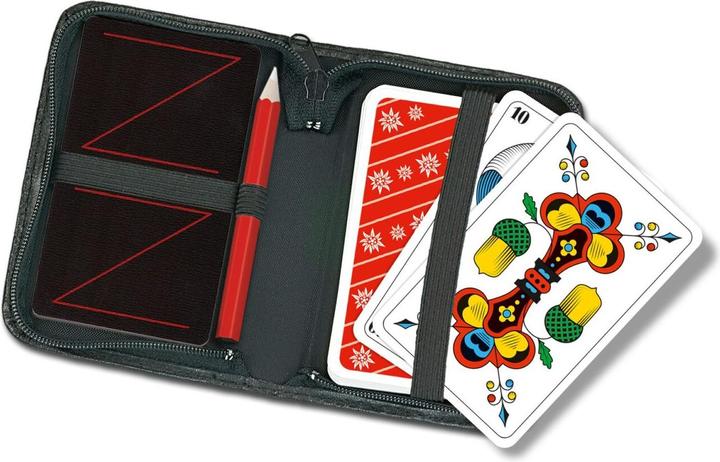 Actual product image Jasskarten in travel case (German, French, Italian)