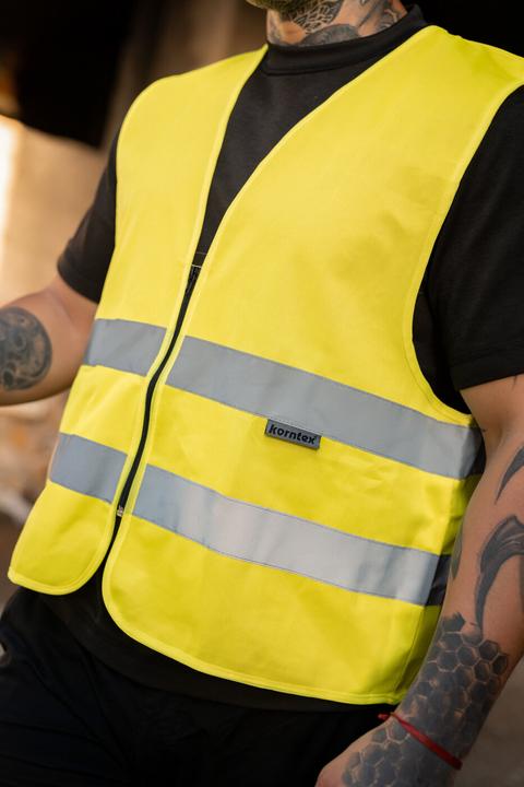 Immagine prodotto Korntex Gilet ad alta visibilità con cerniera (4XL)