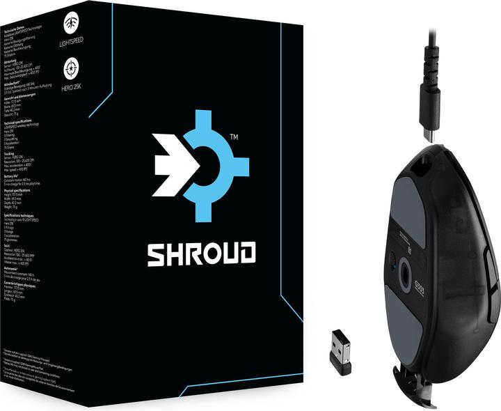 Actual product image Logitech G G303 Shroud Edition (Cable, Wireless)