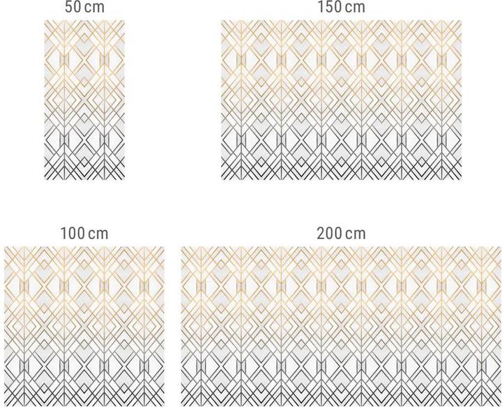 Produktbild Trenddeko Gold und Silber (50 x 100 cm)