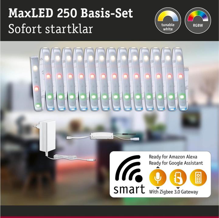 Actual product image Paulmann MaxLED 250 Stripe Set (Multicoloured, 500 cm, Indoor)