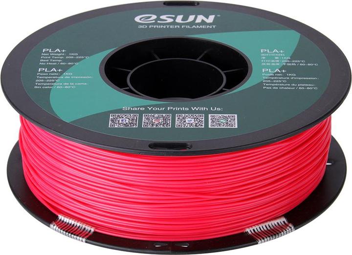 Image du produit eSUN Filament PLA+ Magenta 1.75mm 1Kg (PLA+ LECTURE, 1.75 mm, 1000 g, Violet)