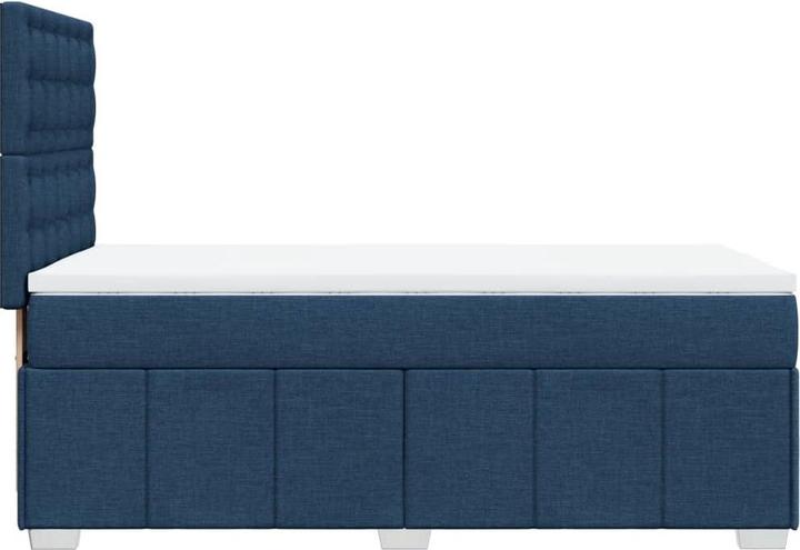 Image du produit VidaXL Bo x lit de saut avec matelas 90 x 200 cm Tissu (90 x 200 cm, 90 x 200 cm)