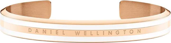 Daniel Wellington Classic Slim Bracelet Satin White Rose Gold S (Edelstahl, Emaille)