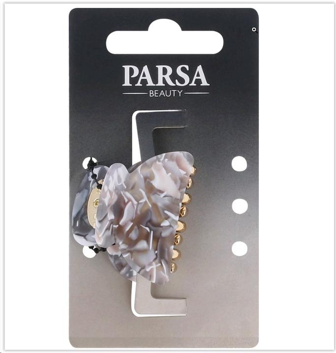 Produktbild Parsa Beauty PARSA Haarklammer gemustert, silber - beige (1 Stk.)