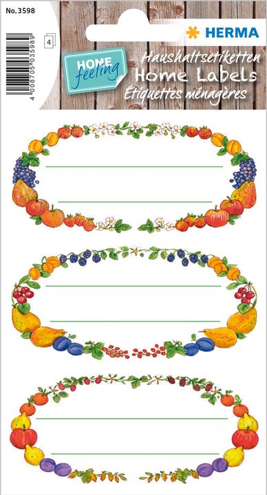 Actual product image HERMA Kitchen stickers