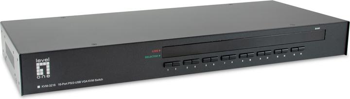 Produktbild LevelOne Level One KVM-3216 16-Port PS/2-USB VGA KVM Switch
