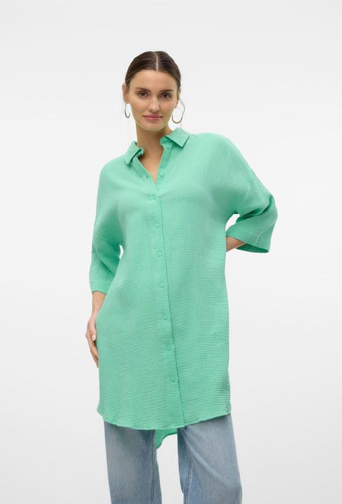 Image du produit Vero Moda VMNATALI 3/4 LONG OVERSHIRT NOOS Robe chemisier (XS)