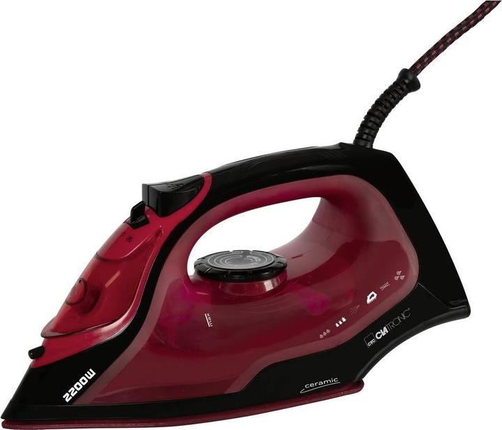 Produktbild Clatronic Clat Dampfb?geleisen DB 3752 bk/rd (2200 W)