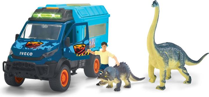 Actual product image Dickie Dino World Lab Truck playset