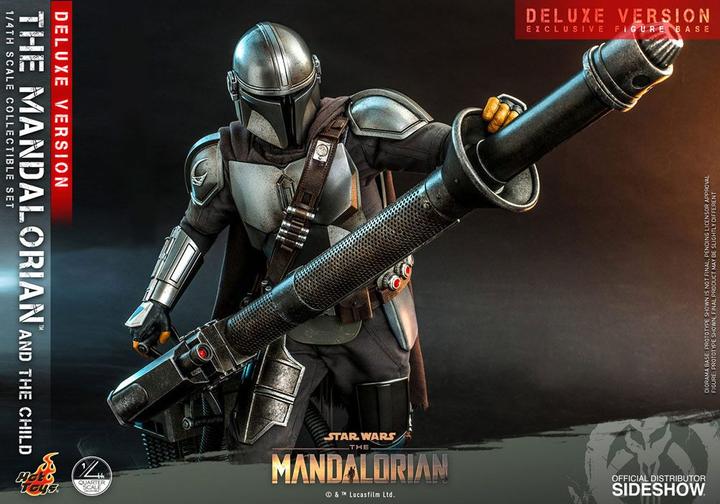Produktbild Hot Toys Star Wars – The Mandalorian “The Mandalorian & The Child” Deluxe 1/4 Actionfiguren