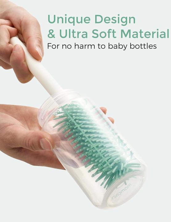 Image du produit Momcozy 7-in-1 Babyflaschenreiniger-Set GRN
