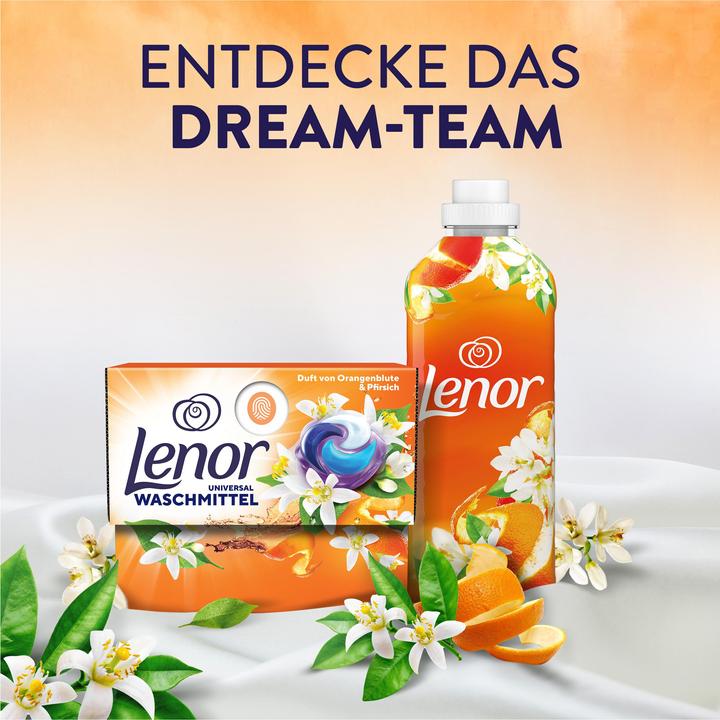 Produktbild Lenor Orangeblüte und Pfirsich (15 Waschgänge, Flüssigwaschmittel)