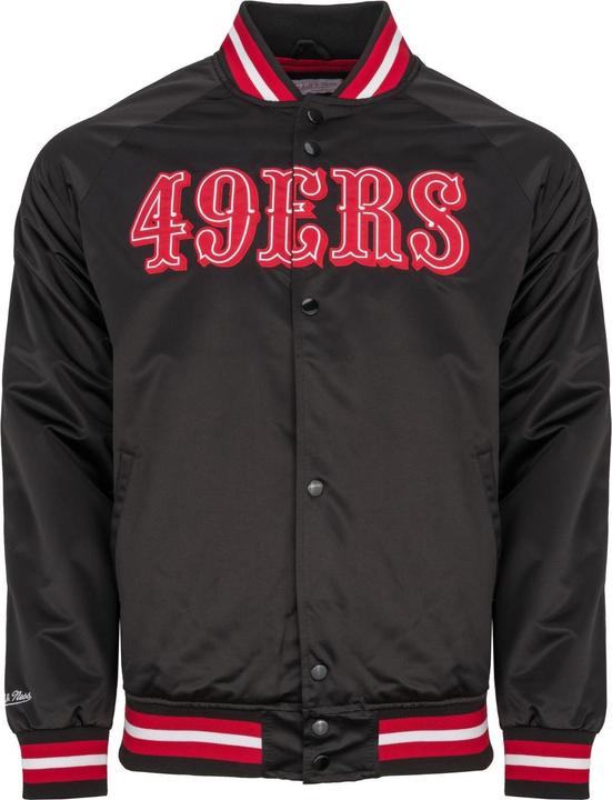 Immagine prodotto Mitchell & Ness M&N Giacca di raso leggera - San Francisco 49ers - M (M)