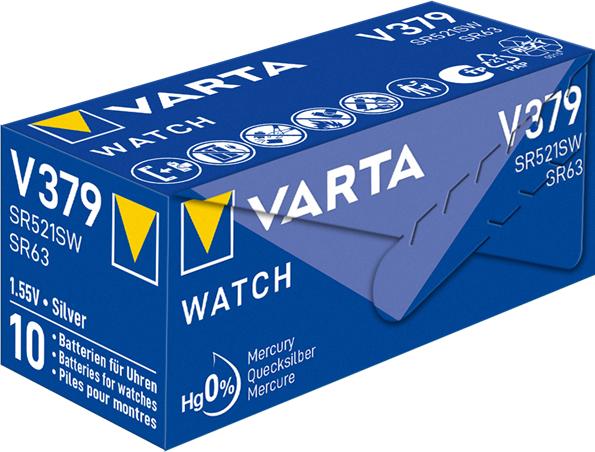 Immagine prodotto Varta V 379 (S10) (1 pz., SR63, 12 mAh)