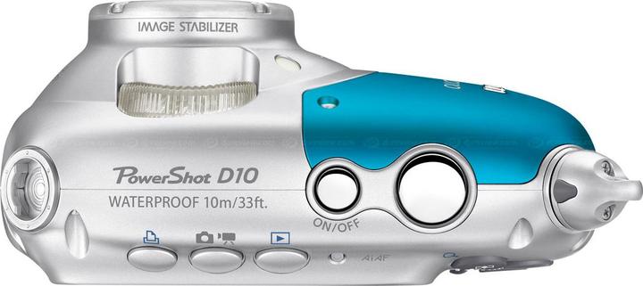 Produktbild Canon PowerShot D10, 12 Megapixel, Abenteuer Kamera (100 mm, 12 Mpx, 1/2,3'')