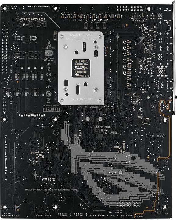 Actual product image ASUS ROG STRIX X870E-H GAMING WIFI7 (AM5, AMD X870E, ATX)