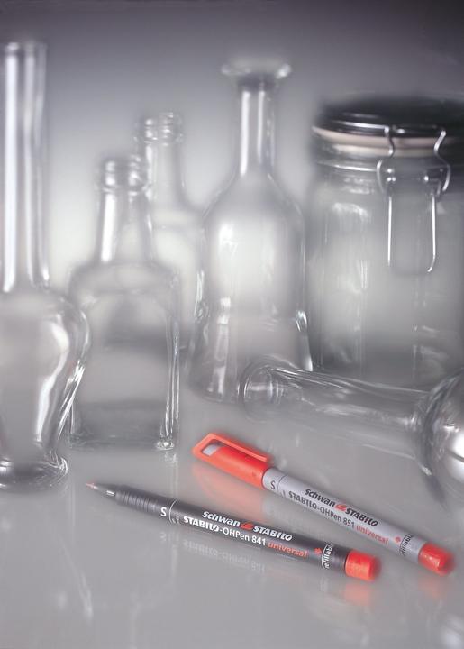 Actual product image STABILO OHPen universal foil pen water-soluble (Black, 10 x)