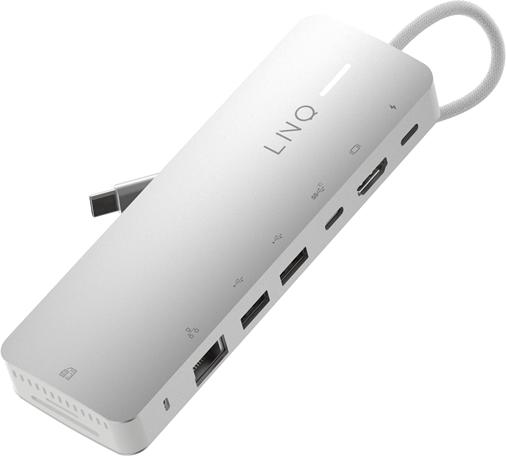 Immagine prodotto LINQ Connects 9in1 PRO SSD 140W USB-C Multiport Hub (USB-C, 9 Porti)
