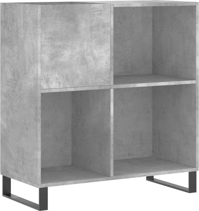 Actual product image VidaXL Plattenschrank Betongrau 84,5x38x89 cm Holzwerkstoff