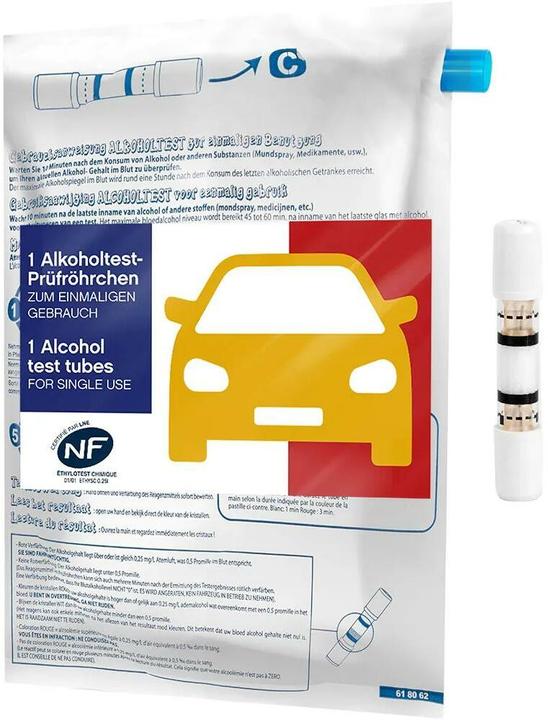 Ace Alcohol test tube balloon in the