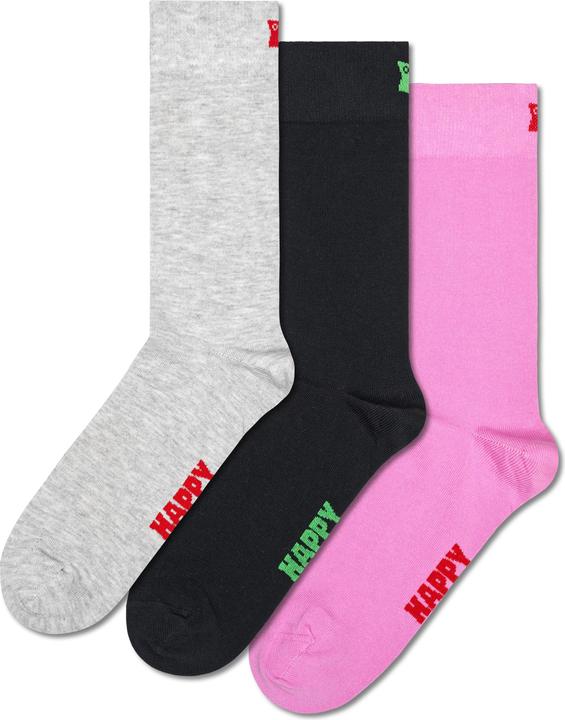 Grey, Black, Pink