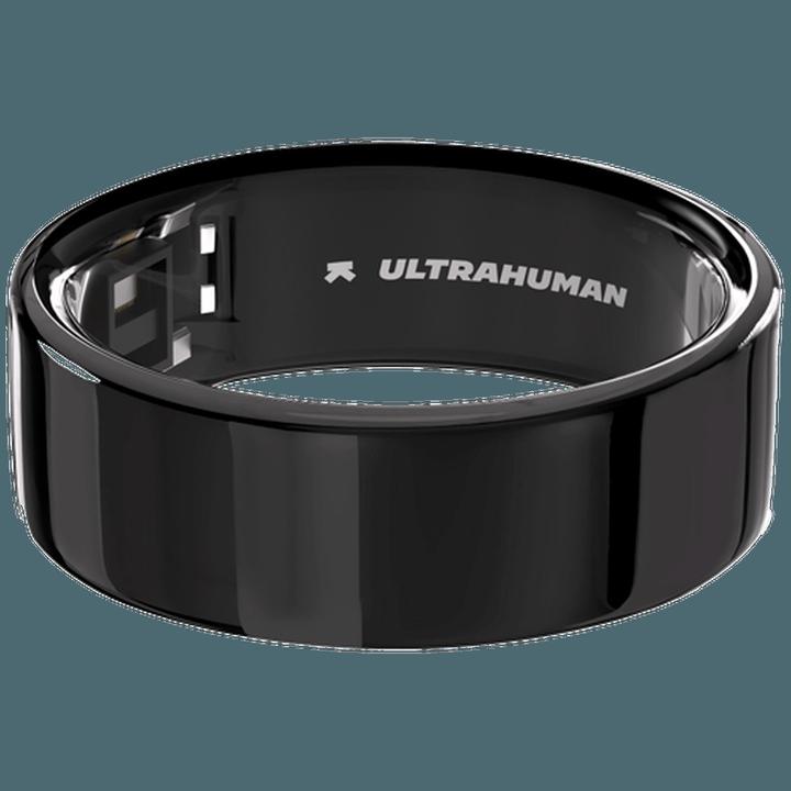 Actual product image Ultrahuman Ring Air- Size-09- Aster Air Black (9, Aster Black)