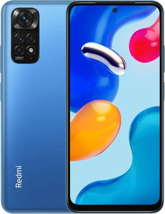 Actual product image Xiaomi Redmi Note 11S (64 GB, Twilight Blue, 6.43", Dual SIM, 108 Mpx, 4G)