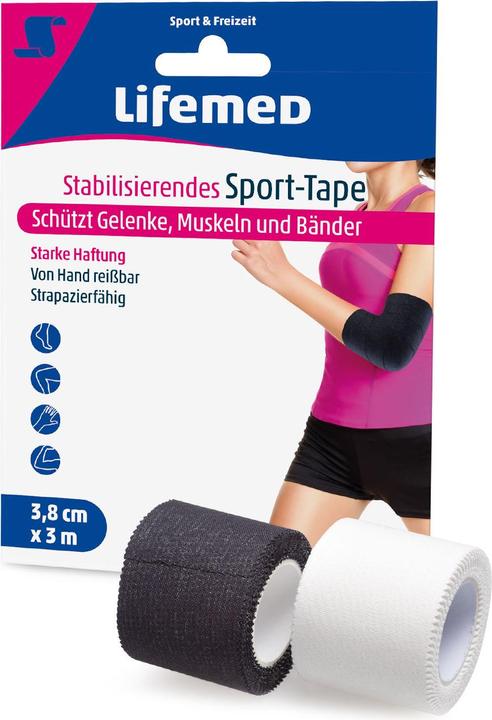Produktbild Lifemed Stabilisierendes Sport-Tape 3 m x 3,8 cm (3 m)