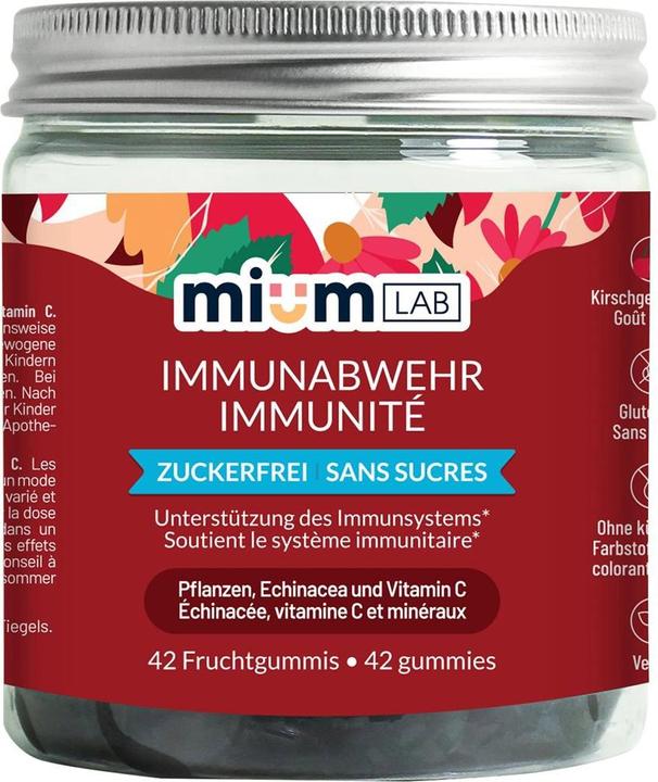 Image du produit Mium Lab Vitamingummis Immunabwehr (42 pièce(s), Gummies, 137 g)