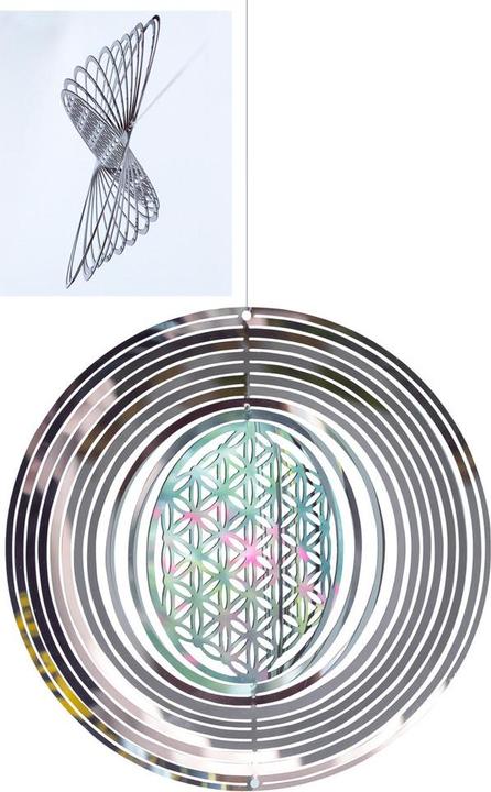 Actual product image Saraswati Wind chime Flower of life.WS01