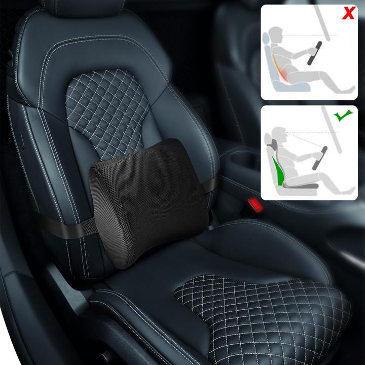 Image du produit Avizar Coussin de siège de voiture en mousse à mémoire de forme
