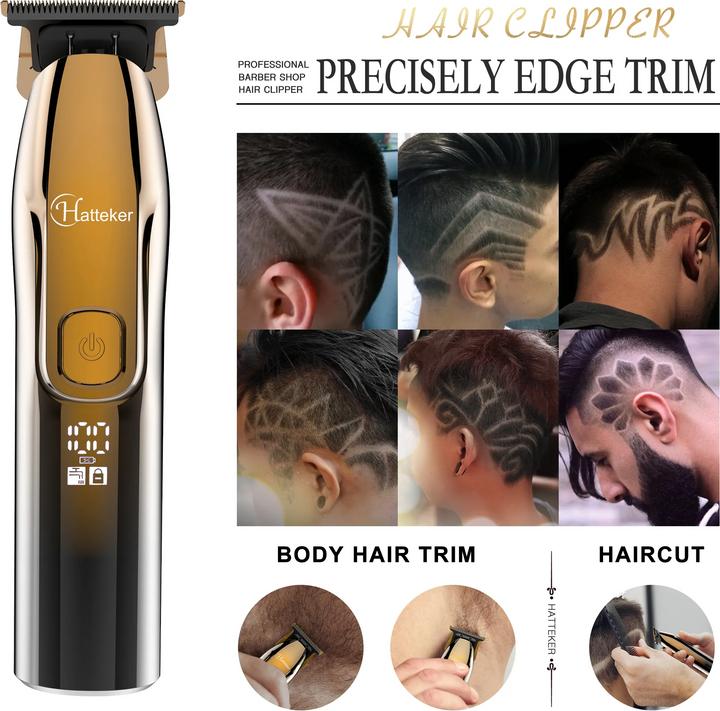 Immagine prodotto Hatteker Rasoio elettrico 2 in 1