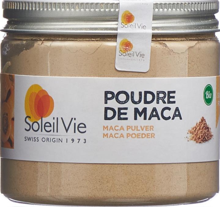 Actual product image Soleil Vie Maca powder organic (1 Piece, Powder, 140 g)