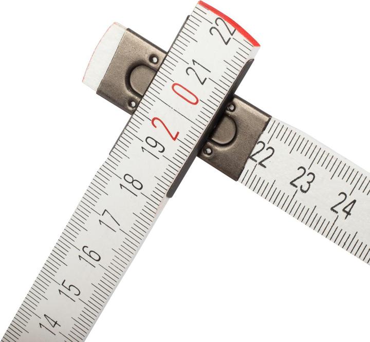 Actual product image Stahlwerk Folding rule set of 3 3 metre precision wooden folding rule, metre rule (Metric)