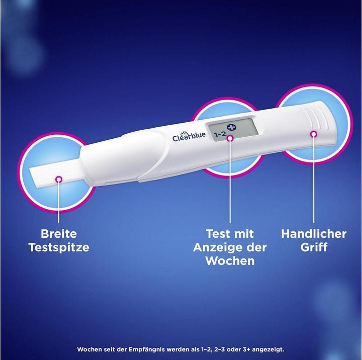 Image du produit Clearblue Détermination de la semaine (1 x)