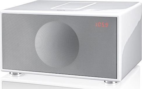 Produktbild Geneva Sound System, Model M, Weiss Hochglanz