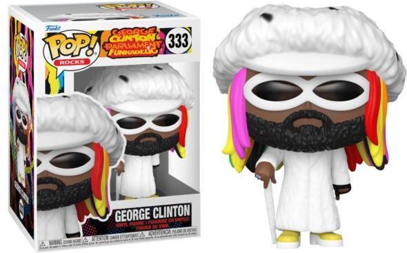Produktbild Funko George Clinton POP! Rocks Vinyl Figurine 9 cm