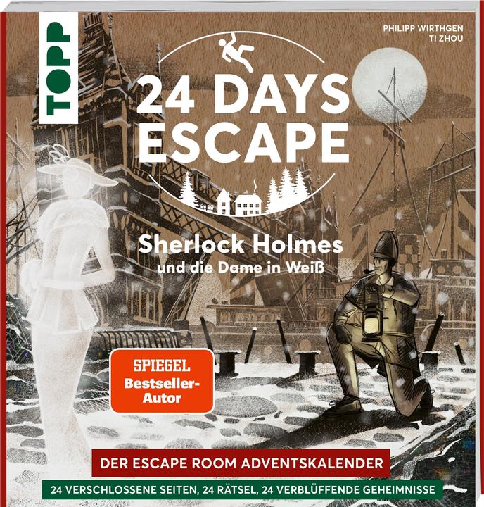 24 DAYS ESCAPE – Der Escape Room Adventskalender: Sherlock Holmes und die Dame in Weiss