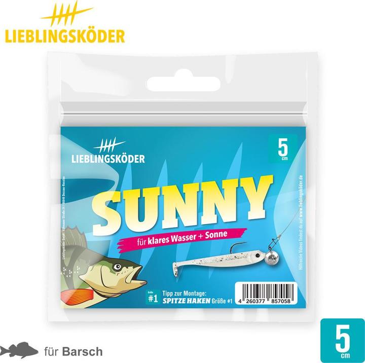 Image du produit Lieblingsköder Sunny (eau claire, soleil) (7.50 cm)