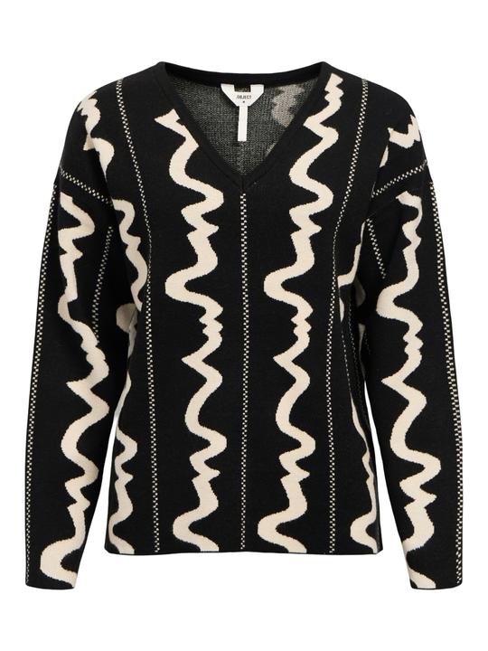 Object V-Ausschnitt Strickpullover (L)