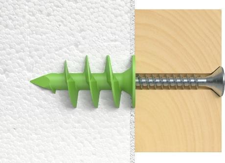 Produktbild Fischer 524841 K, Inhalt: 2 x Dämmstoffdübel FID Green 90 (2 Stk.)