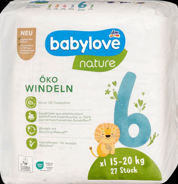 Image du produit dm babylove nature Windeln (Taille 6, Pack, 27 pièce(s))